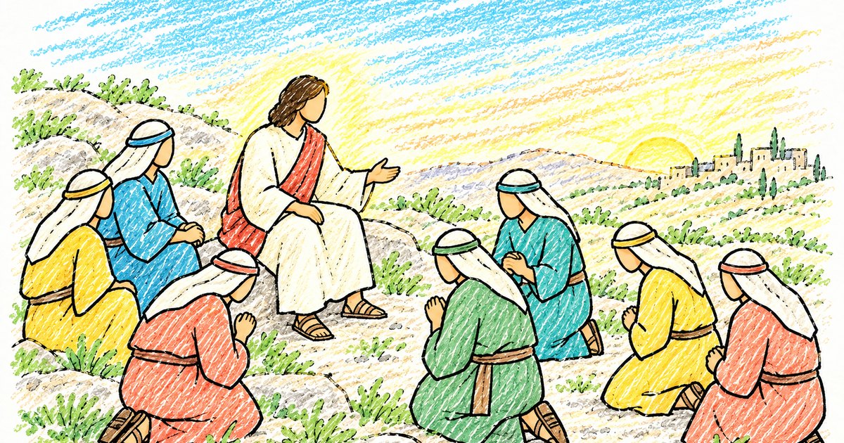 The Lord’s Prayer sketch notes preview