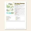 The Good Shepherd sketch notes cover with a hand-drawn map of a stone sheepfold and green pasture