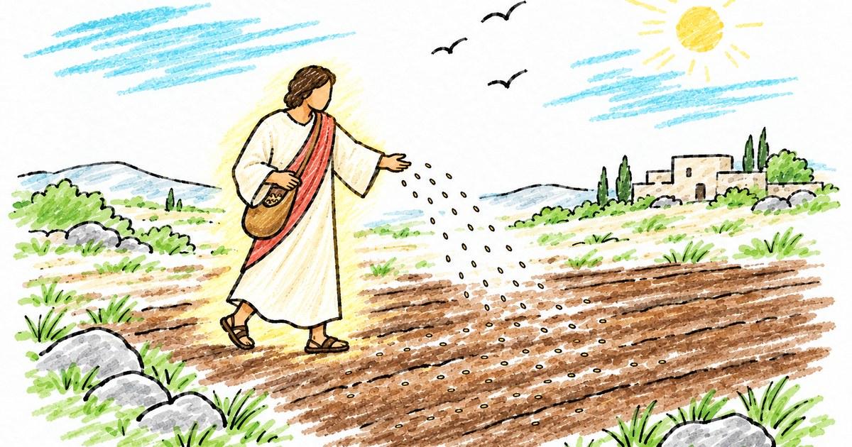 The Wheat and the Tares sketch notes preview