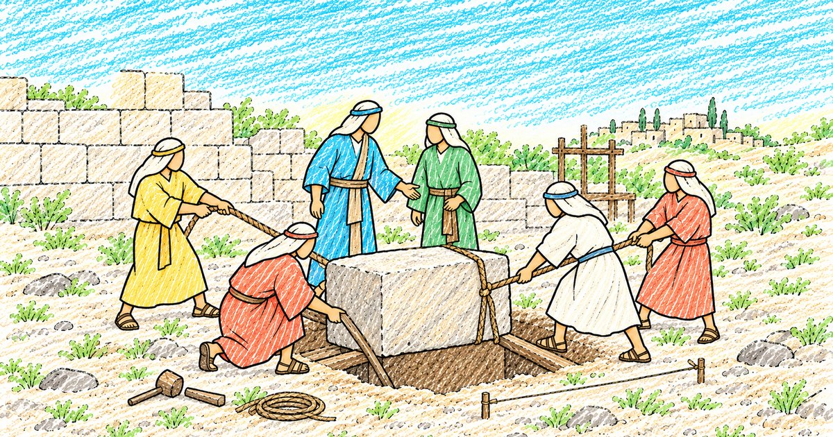 The Temple of God sketch notes preview