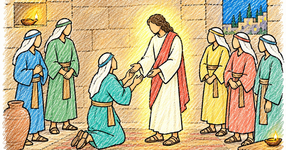 Thomas Sees the Risen Lord sketch notes preview