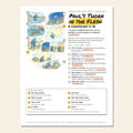 Paul’s Thorn in the Flesh sketch notes cover with a hand-drawn map of Paul’s road