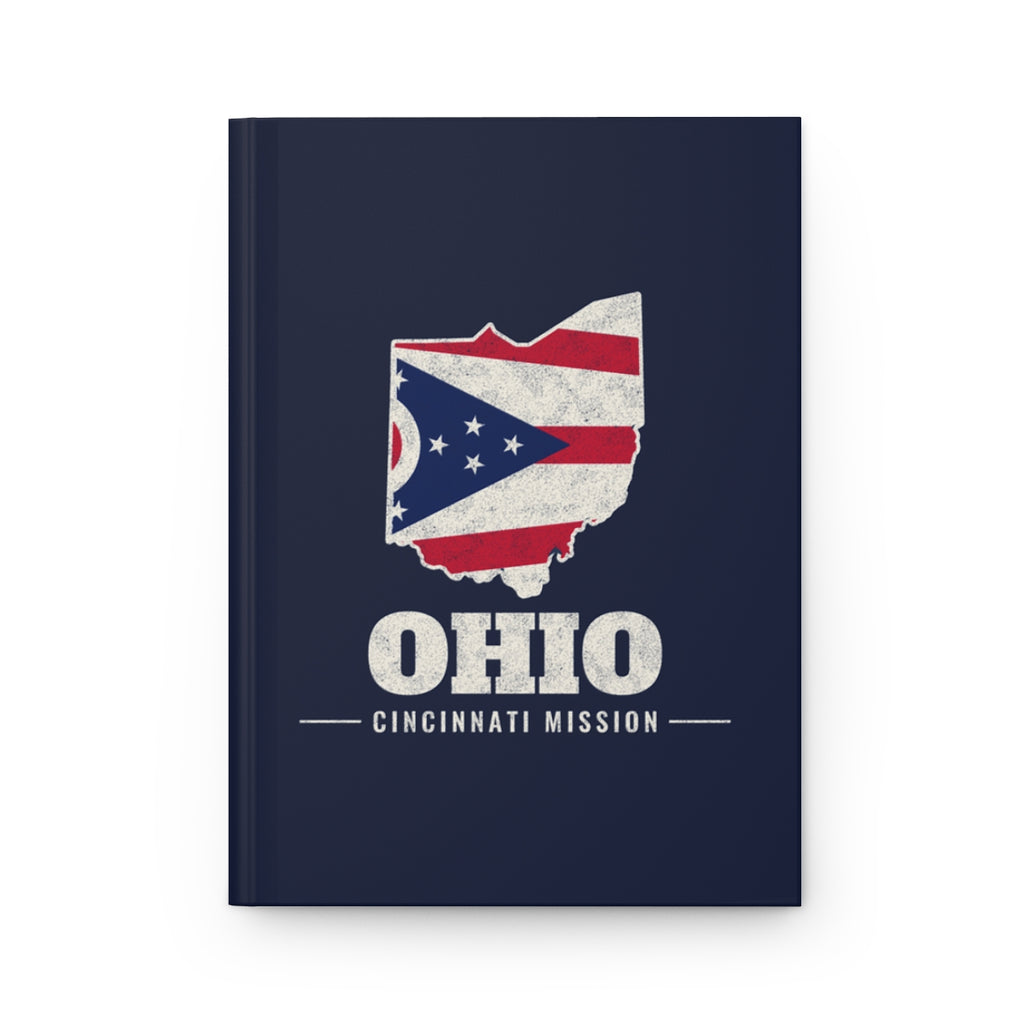Ohio Cincinnati Mission flag map journal by Weak Things
