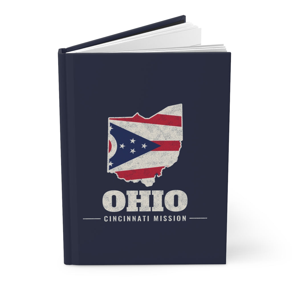 Ohio Cincinnati Mission flag map journal by Weak Things view 3