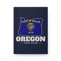 Oregon Eugene Mission flag map journal by Weak Things