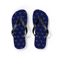 Oregon Mission flag map flip flops by Weak Things view 2