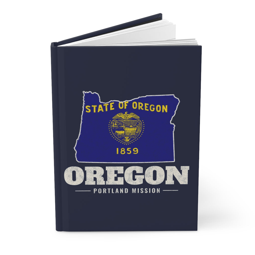 Oregon Portland Mission flag map journal by Weak Things view 3