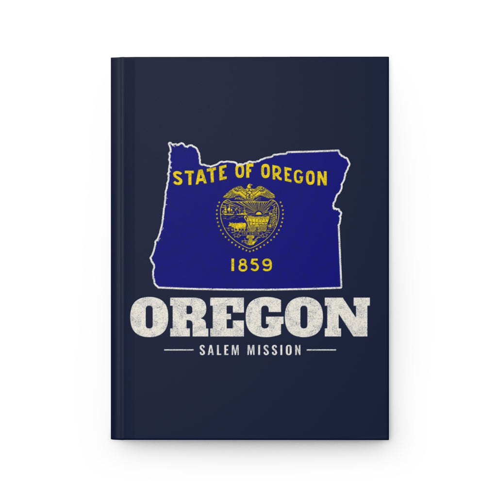 Oregon Salem Mission flag map journal by Weak Things