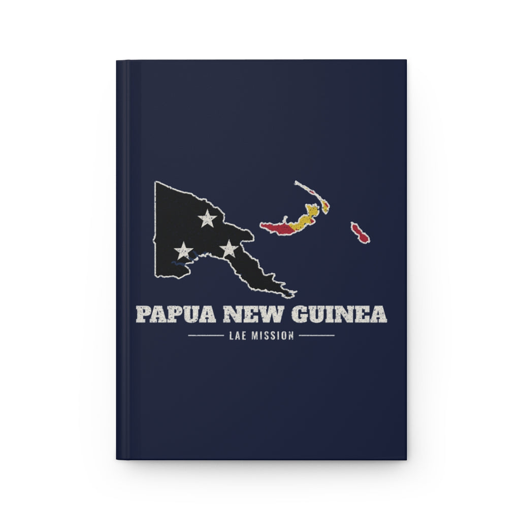 Papua New Guinea Lae Mission flag map journal by Weak Things