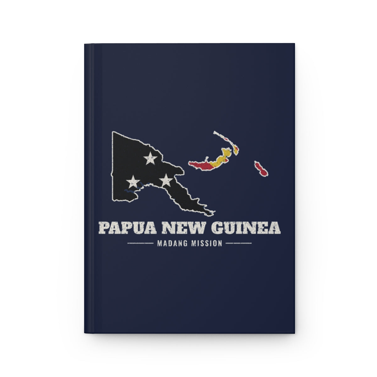 Papua New Guinea Madang Mission flag map journal by Weak Things