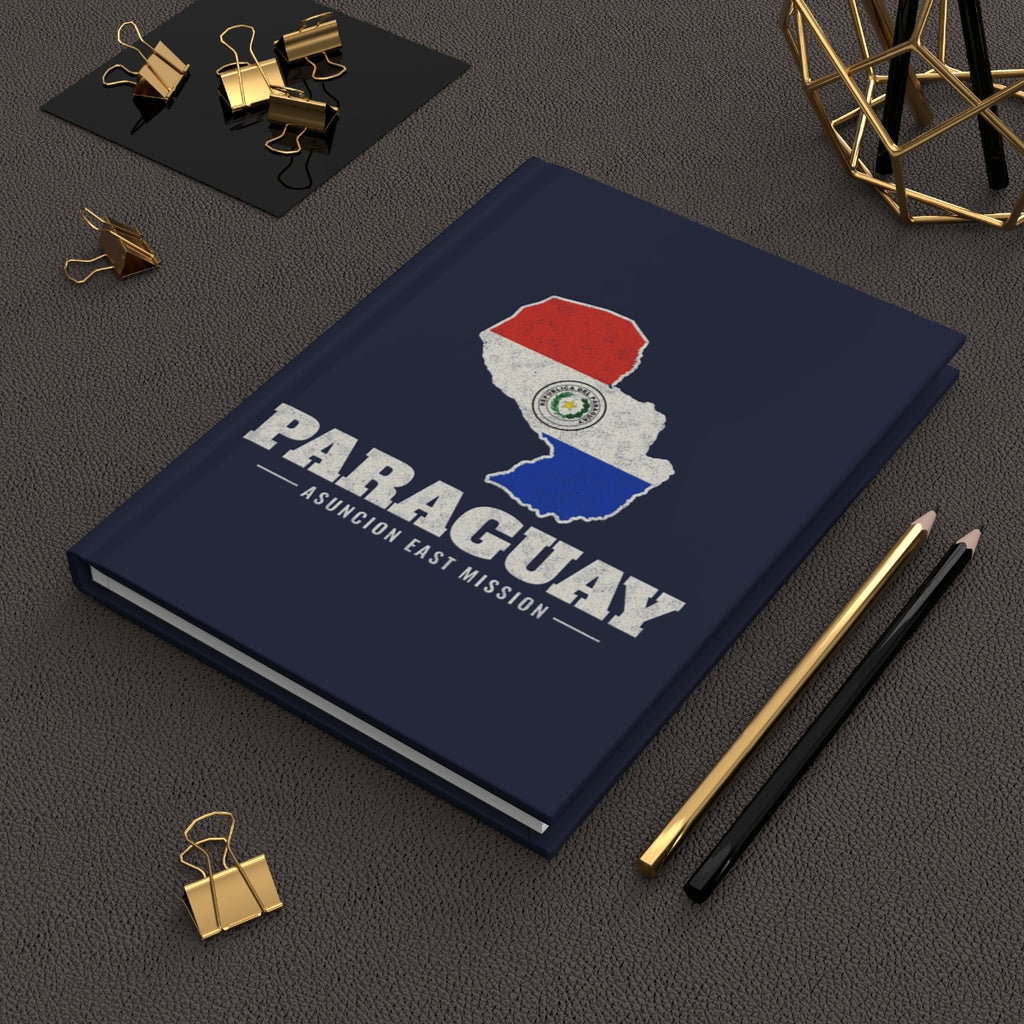 Paraguay Asuncion East Mission flag map journal by Weak Things view 2