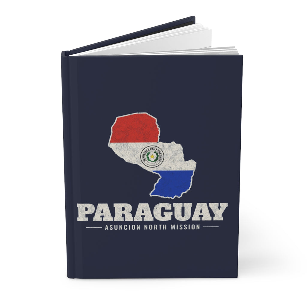 Paraguay Asuncion North Mission flag map journal by Weak Things view 3