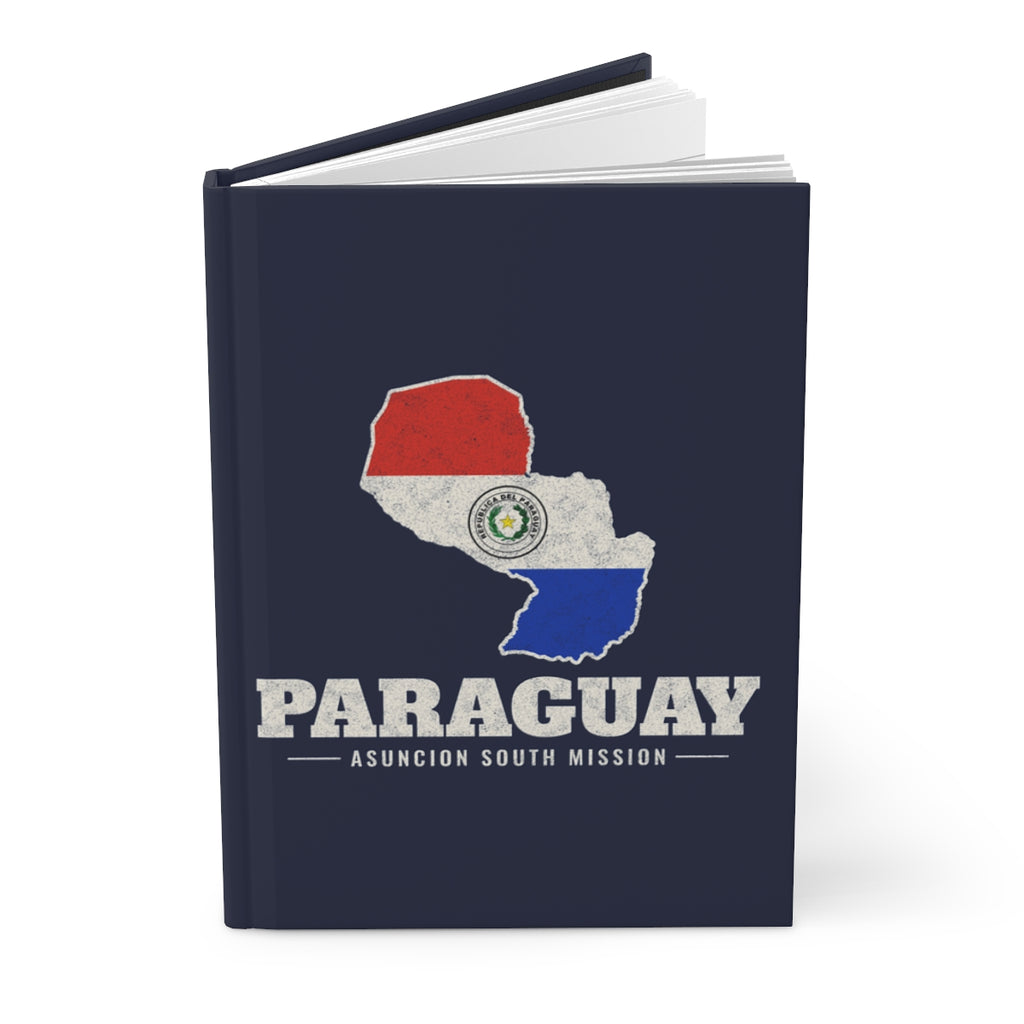 Paraguay Asuncion South Mission flag map journal by Weak Things view 3