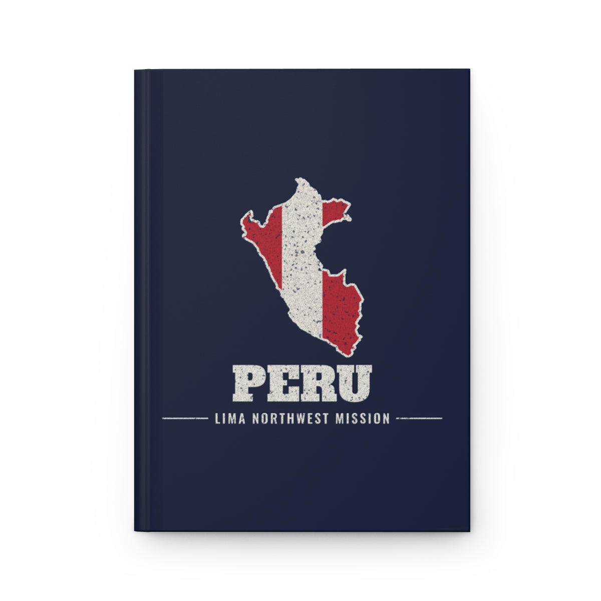 Peru Lima Northwest Mission flag map journal by Weak Things