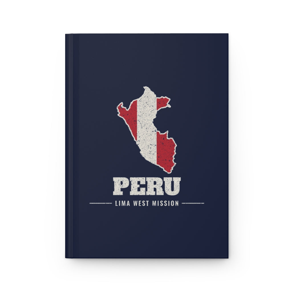 Peru Lima West Mission flag map journal by Weak Things