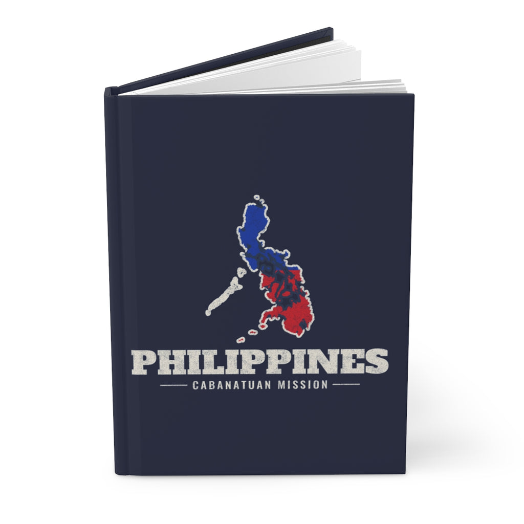 Philippines Cabanatuan Mission flag map journal by Weak Things view 3