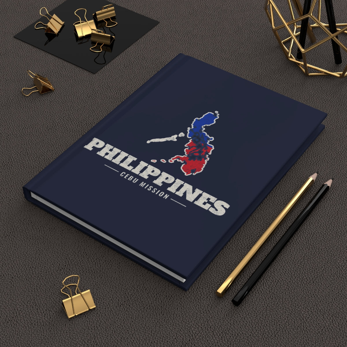 Philippines Cebu Mission flag map journal by Weak Things view 2