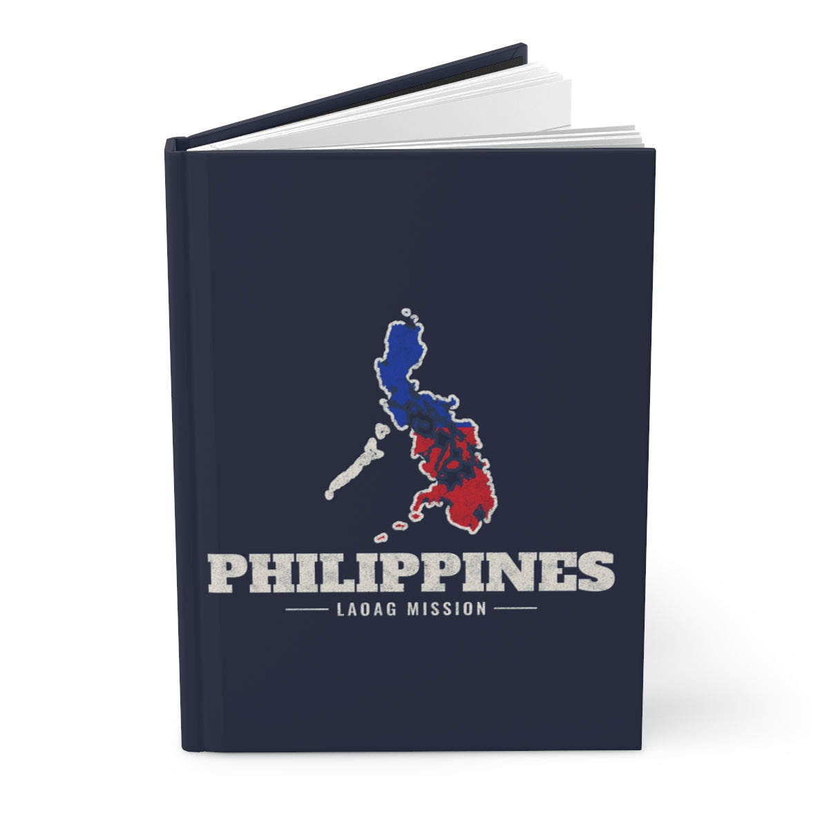 Philippines Laoag Mission flag map journal by Weak Things view 3