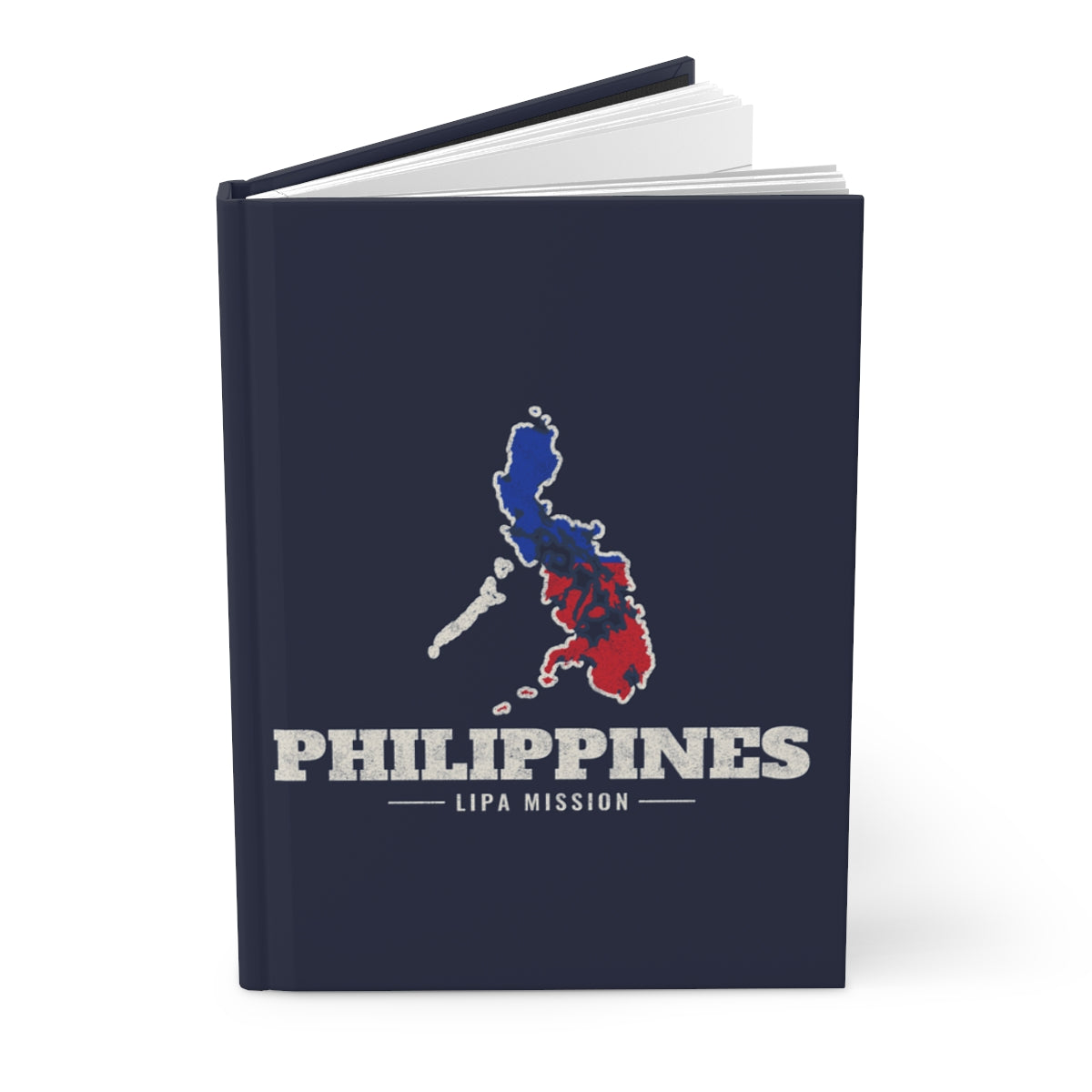 Philippines Lipa Mission flag map journal by Weak Things view 3
