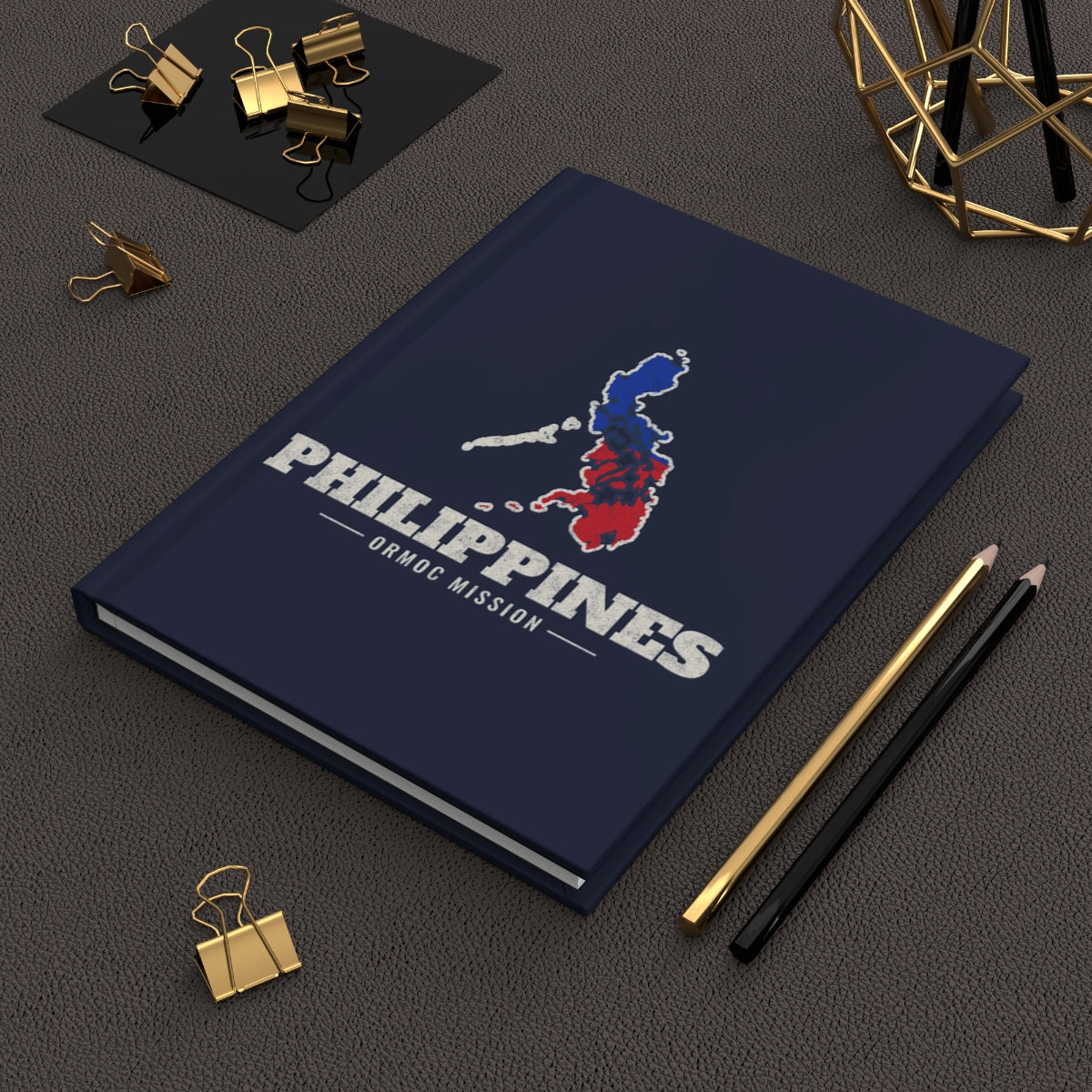 Philippines Ormoc Mission flag map journal by Weak Things view 2