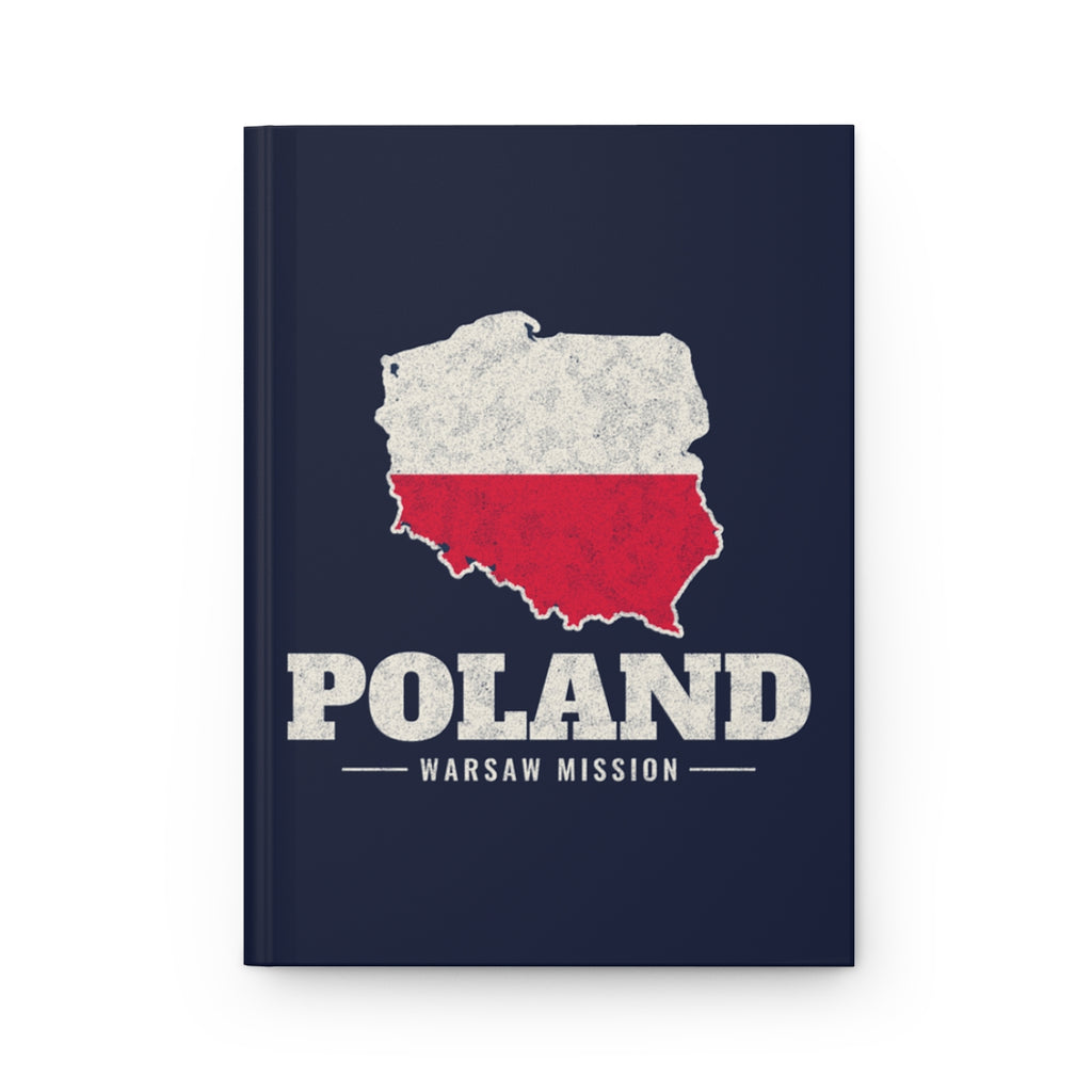 Poland Warsaw Mission flag map journal by Weak Things