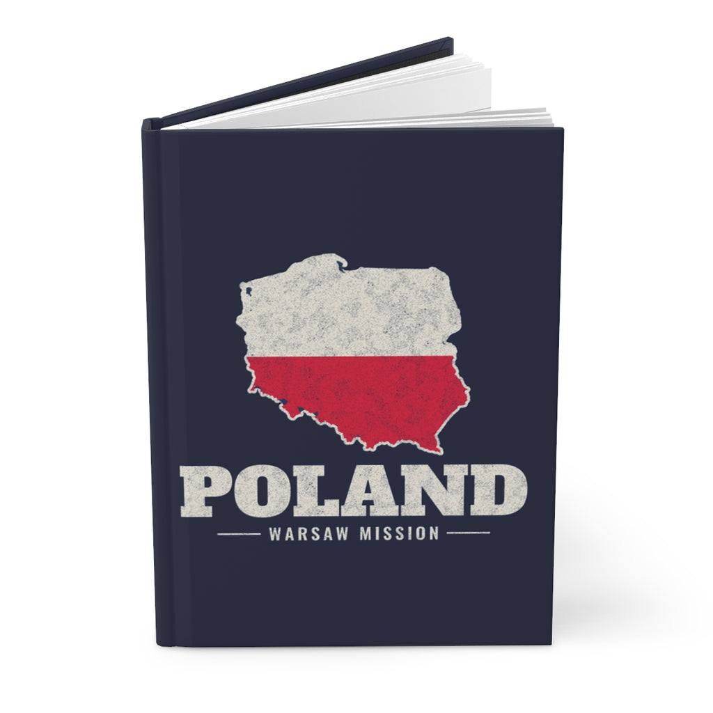 Poland Warsaw Mission flag map journal by Weak Things view 3