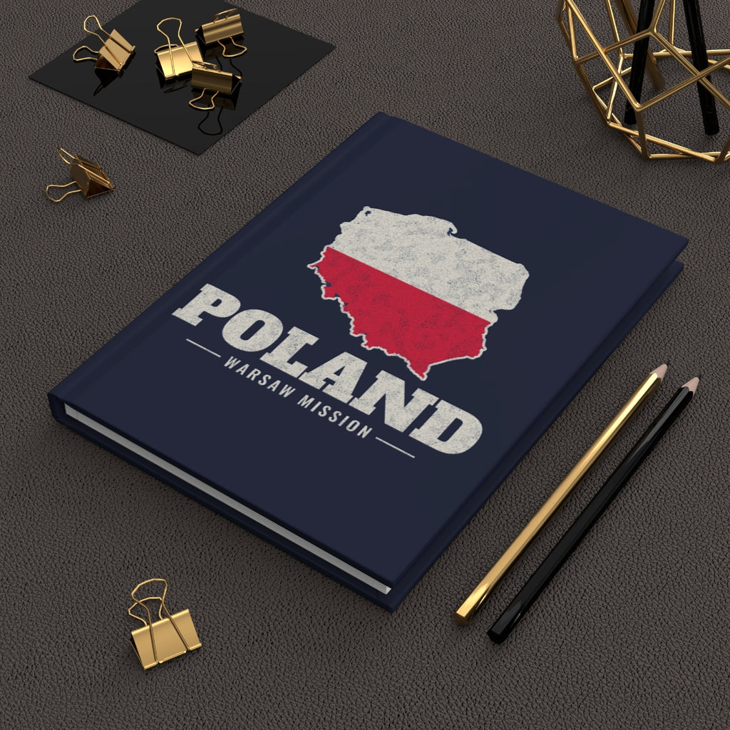 Poland Warsaw Mission flag map journal by Weak Things view 2