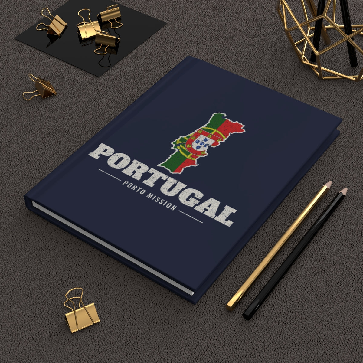 Portugal Porto Mission flag map journal by Weak Things view 2