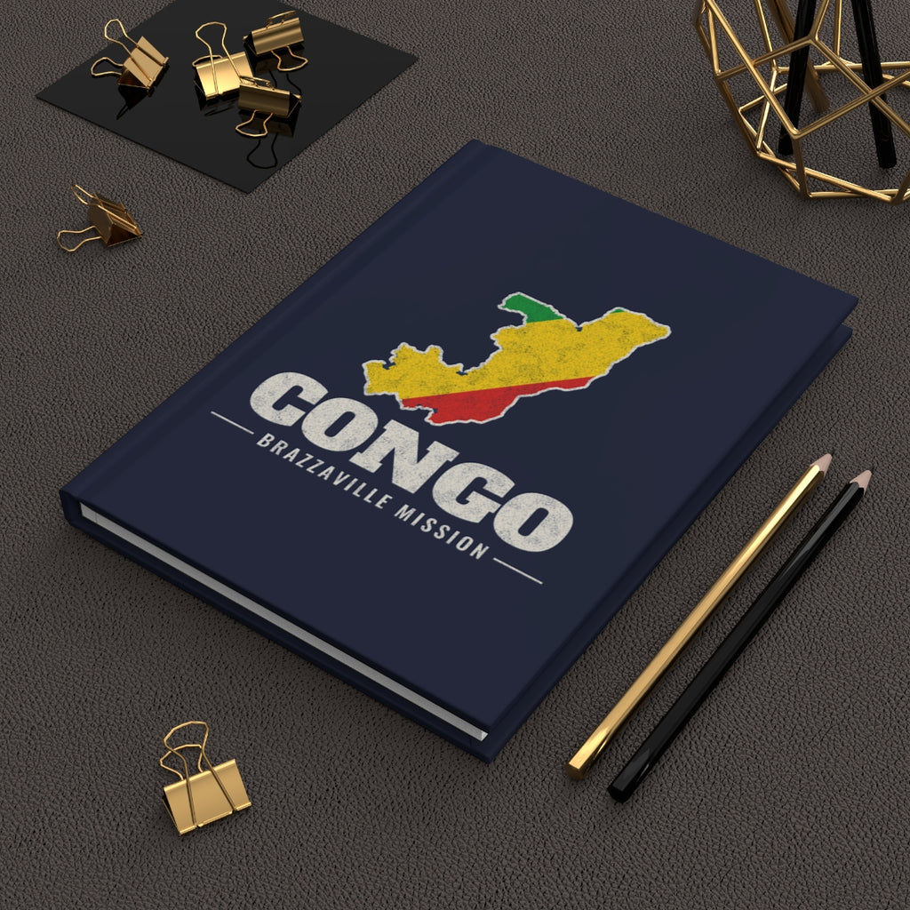 Republic of Congo Brazzaville Mission flag map journal by Weak Things view 2