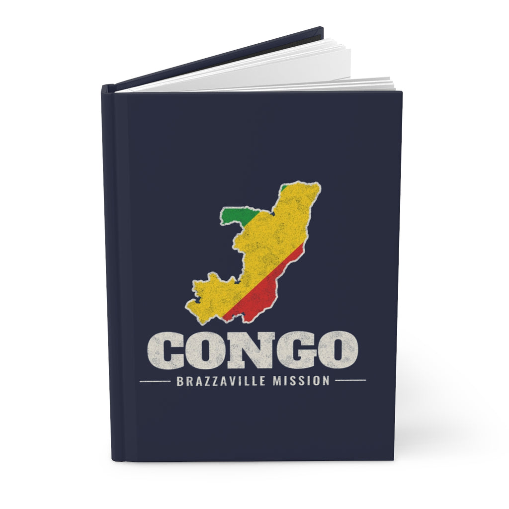 Republic of Congo Brazzaville Mission flag map journal by Weak Things view 3