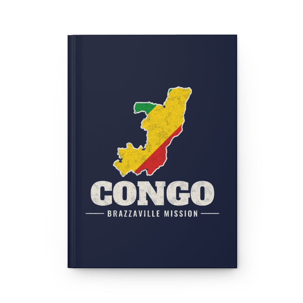 Republic of Congo Brazzaville Mission flag map journal by Weak Things