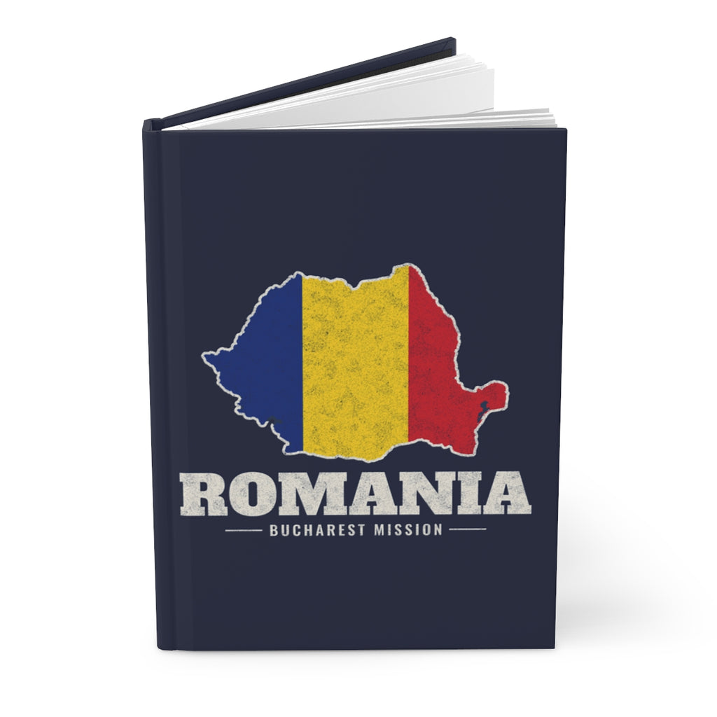 Romania Bucharest Mission flag map journal by Weak Things view 3
