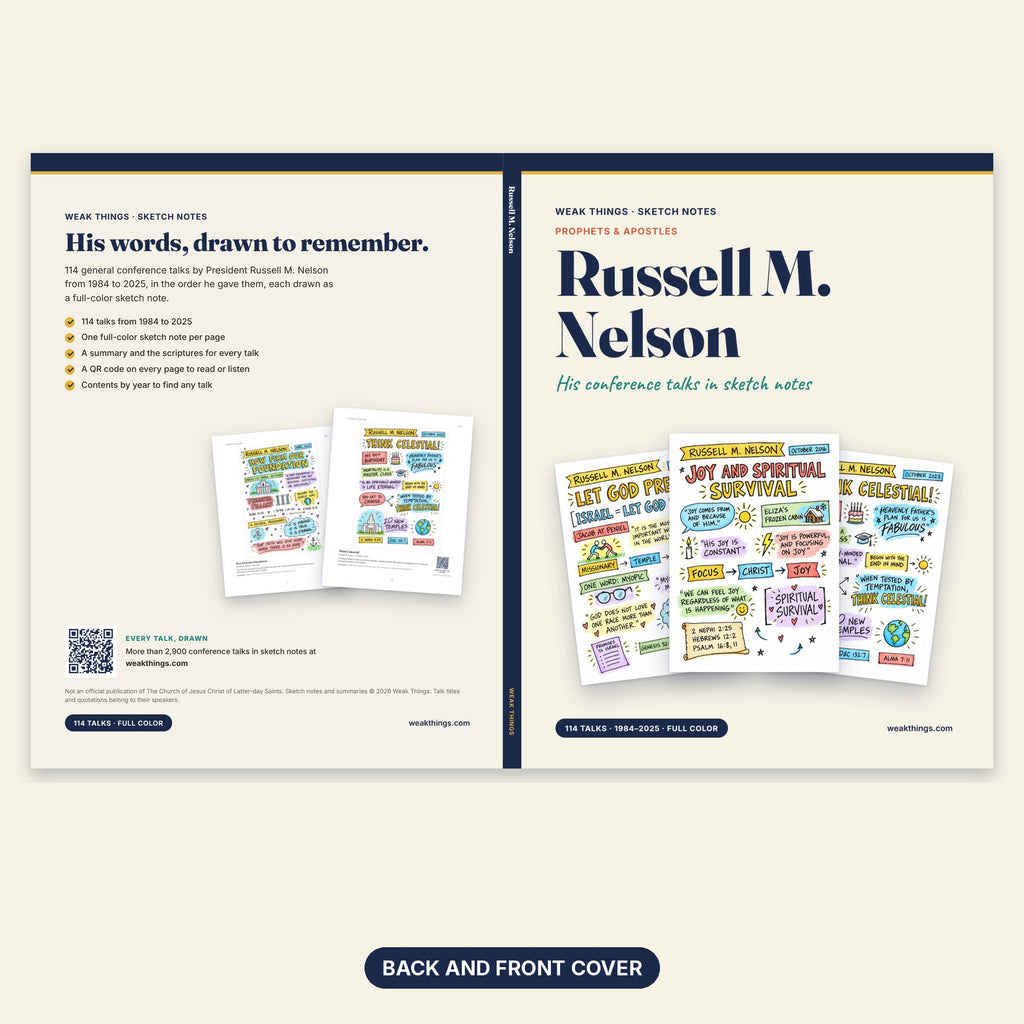 Russell M. Nelson back and front cover