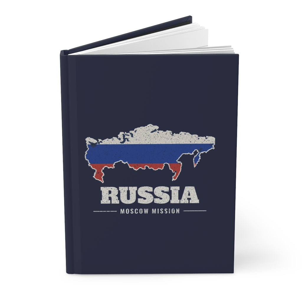 Russia Moscow Mission flag map journal by Weak Things view 3