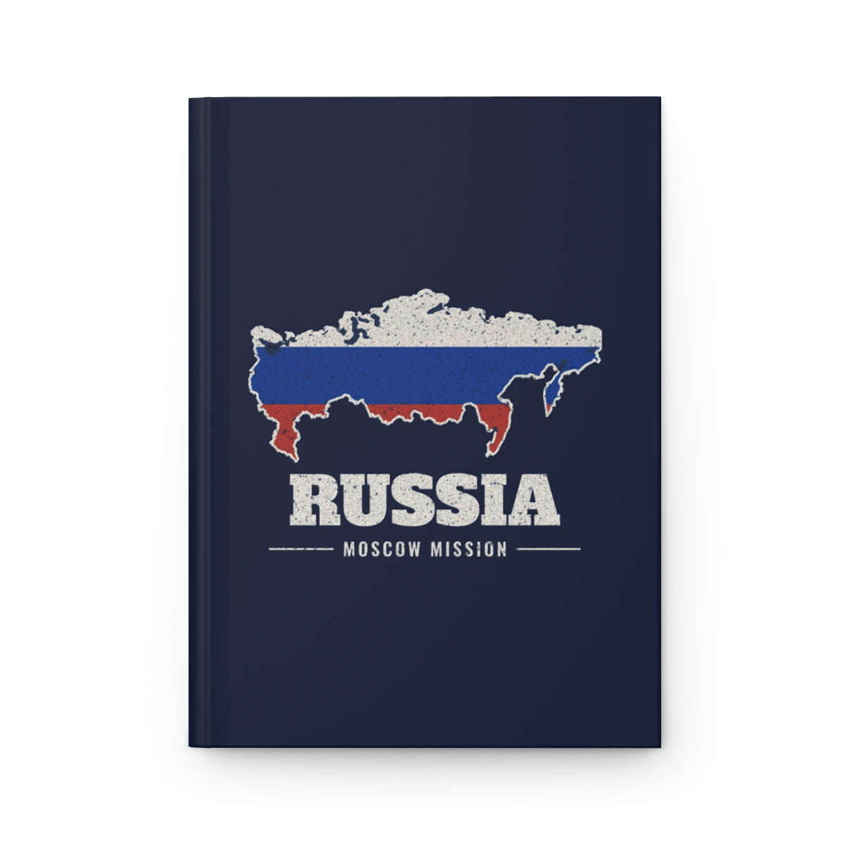 Russia Moscow Mission flag map journal by Weak Things