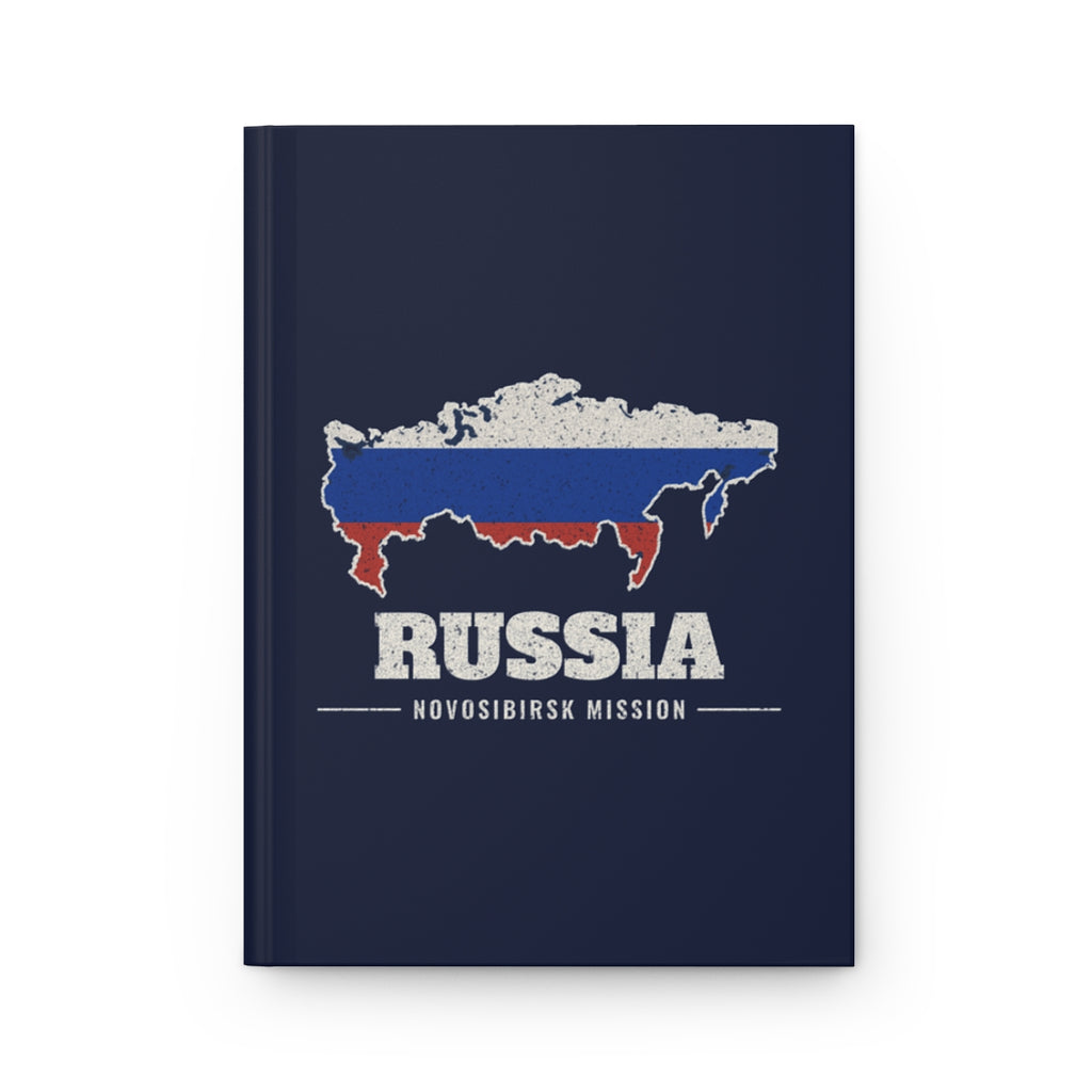 Russia Novosibirsk Mission flag map journal by Weak Things