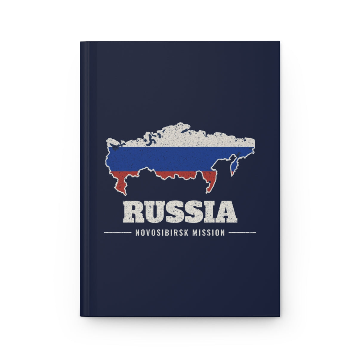 Russia Novosibirsk Mission flag map journal by Weak Things