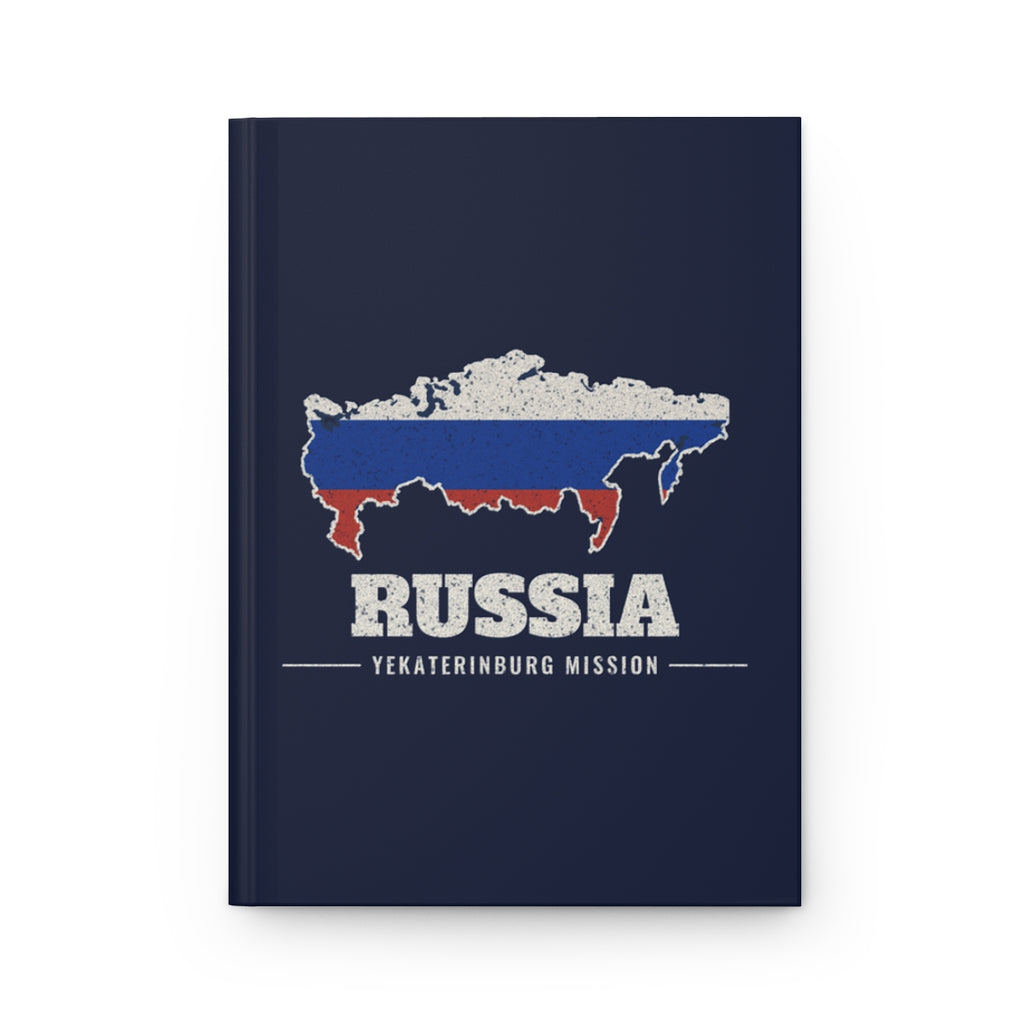 Russia Yekaterinburg Mission flag map journal by Weak Things