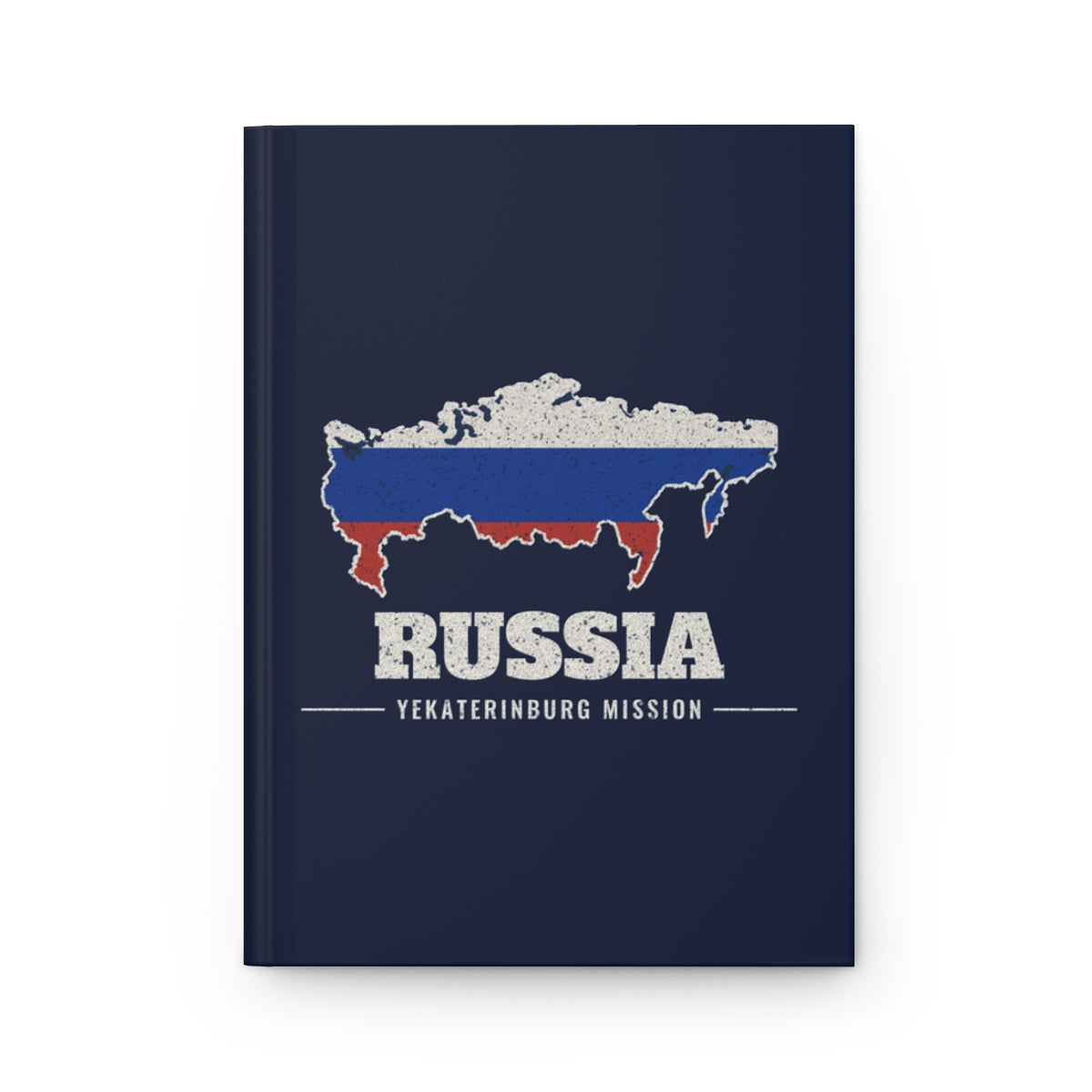 Russia Yekaterinburg Mission flag map journal by Weak Things