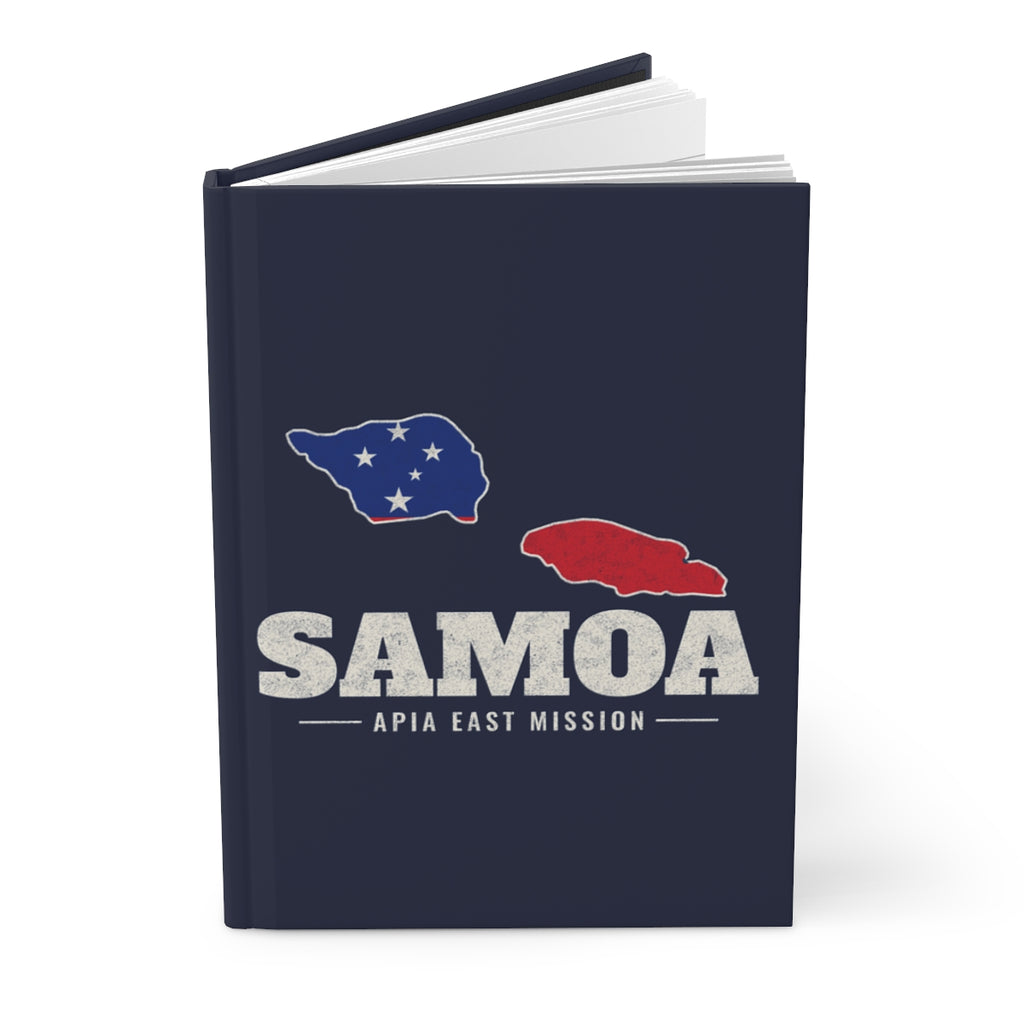 Samoa Apia East Mission flag map journal by Weak Things view 3