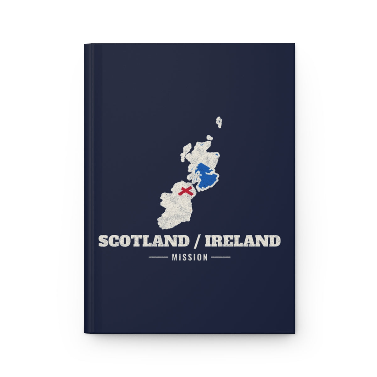 Scotland/Ireland Mission flag map journal by Weak Things