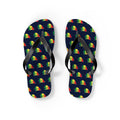 Senegal Mission flag map flip flops by Weak Things view 2