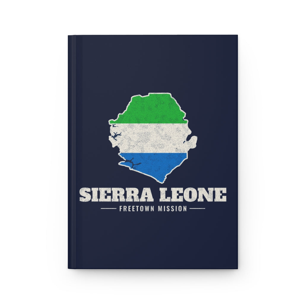 Sierra Leone Freetown Mission flag map journal by Weak Things