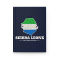 Sierra Leone Freetown Mission flag map journal by Weak Things