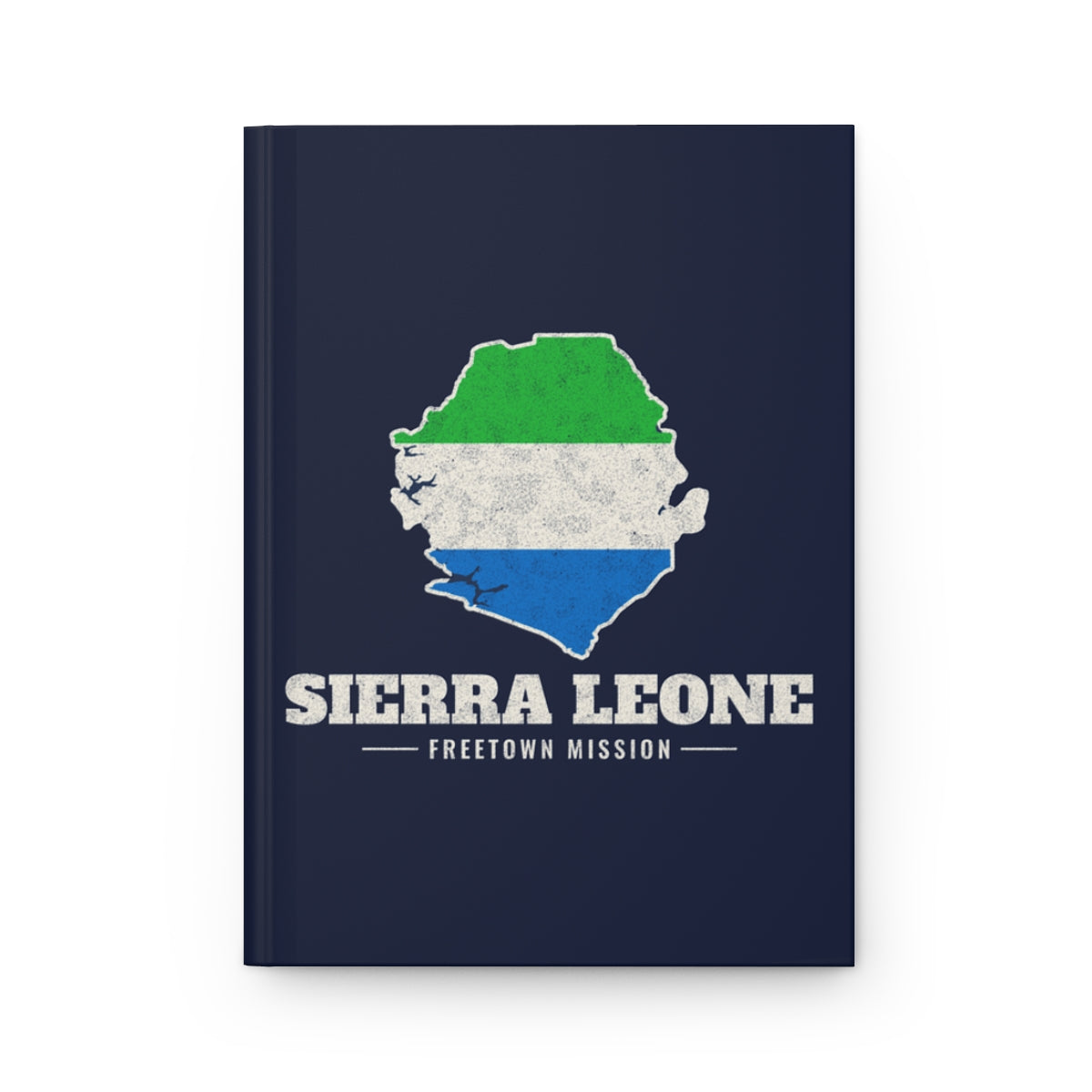 Sierra Leone Freetown Mission flag map journal by Weak Things