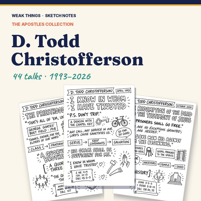 D. Todd Christofferson: Every Conference Talk in Sketch Notes