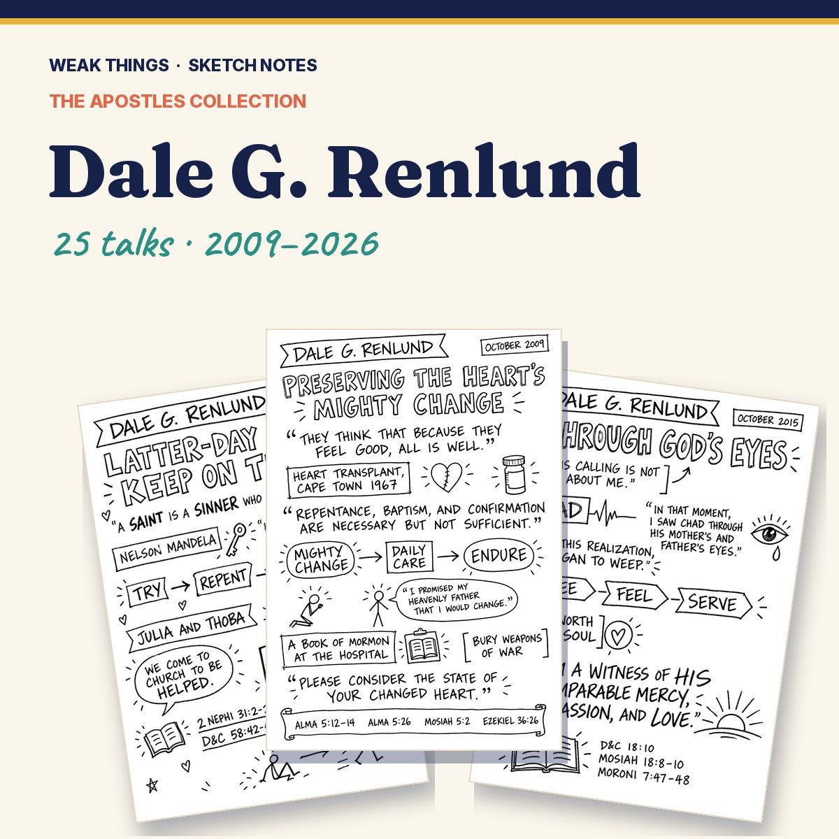 Dale G. Renlund: Every Conference Talk in Sketch Notes cover