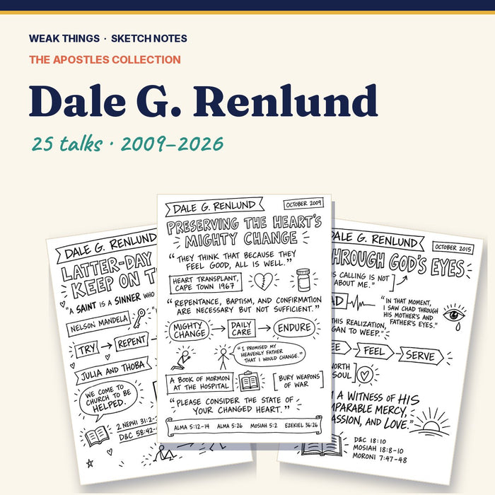 Dale G. Renlund: Every Conference Talk in Sketch Notes