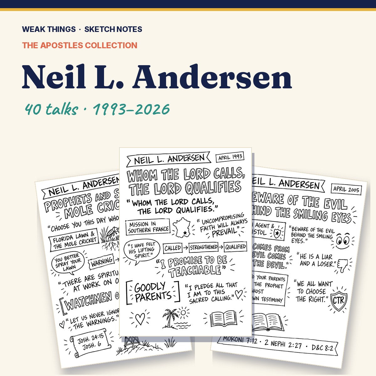 Neil L. Andersen: Every Conference Talk in Sketch Notes cover