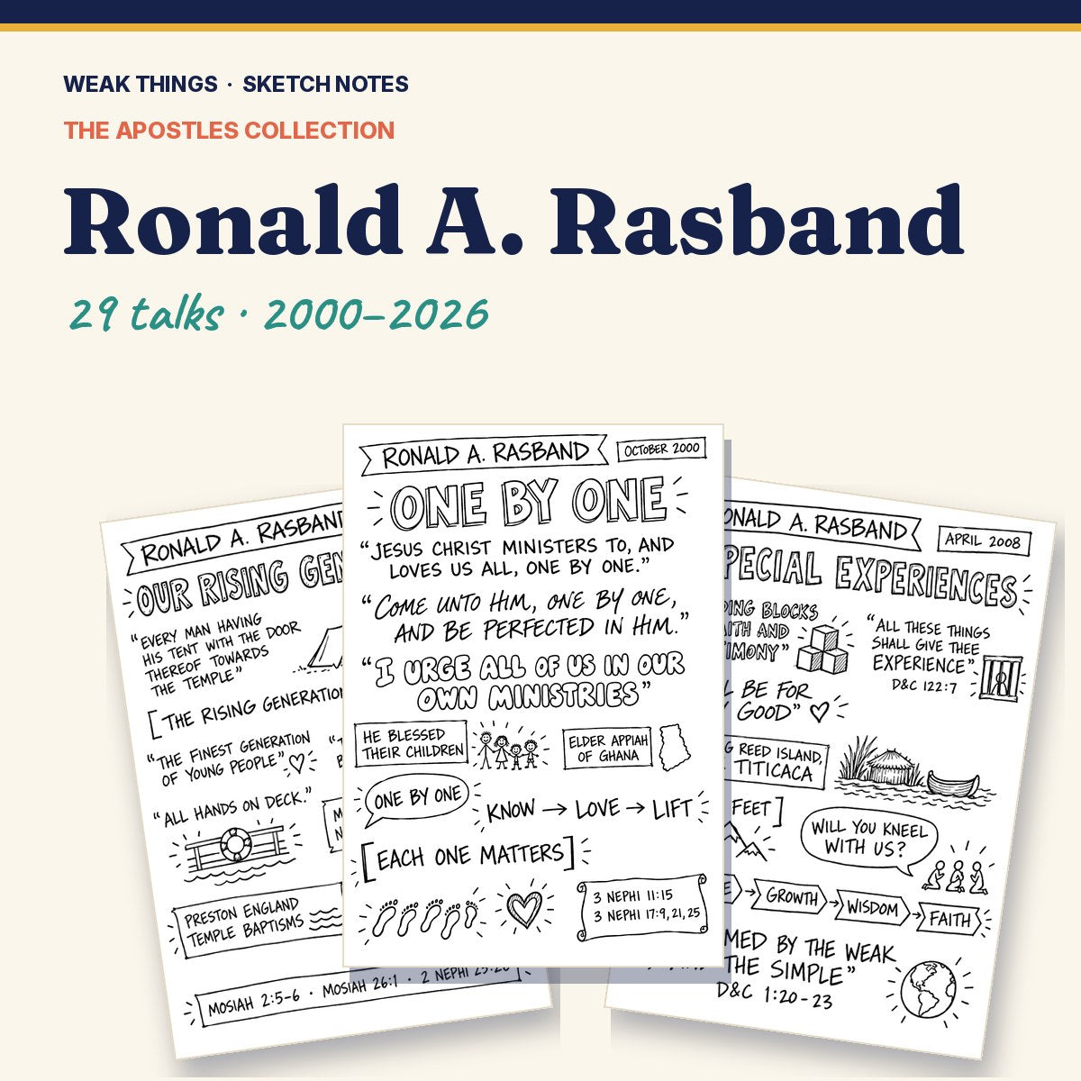Ronald A. Rasband: Every Conference Talk in Sketch Notes cover